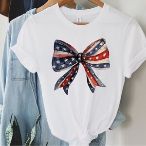 Patriotic Bow Shirt
